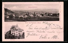 Litho Kehrsatz bei Bern, Gesamtansicht, 
