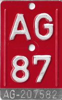 Velonummer AG 87