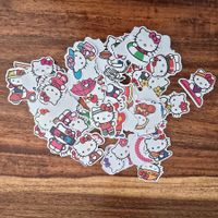 100 Stk. Sticker/Abziehbilder/Kleber/ Hello Kitty