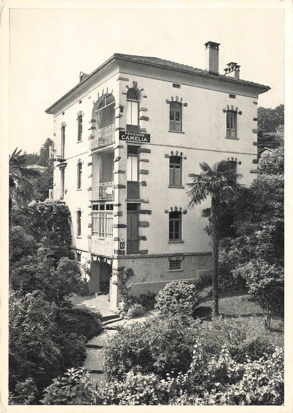 Ansichtskarten: Hotel Camelia Lugano Massagno G – Gebraucht aus Biasca von Blenio71