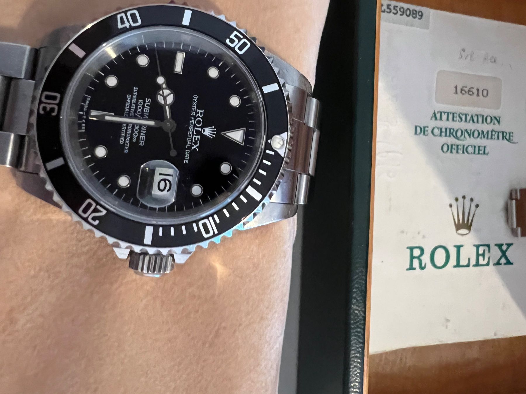 Rolex Orologi: Rolex Submariner Date 16610 – Usato da Zürich venduto da alv_pm5y 1