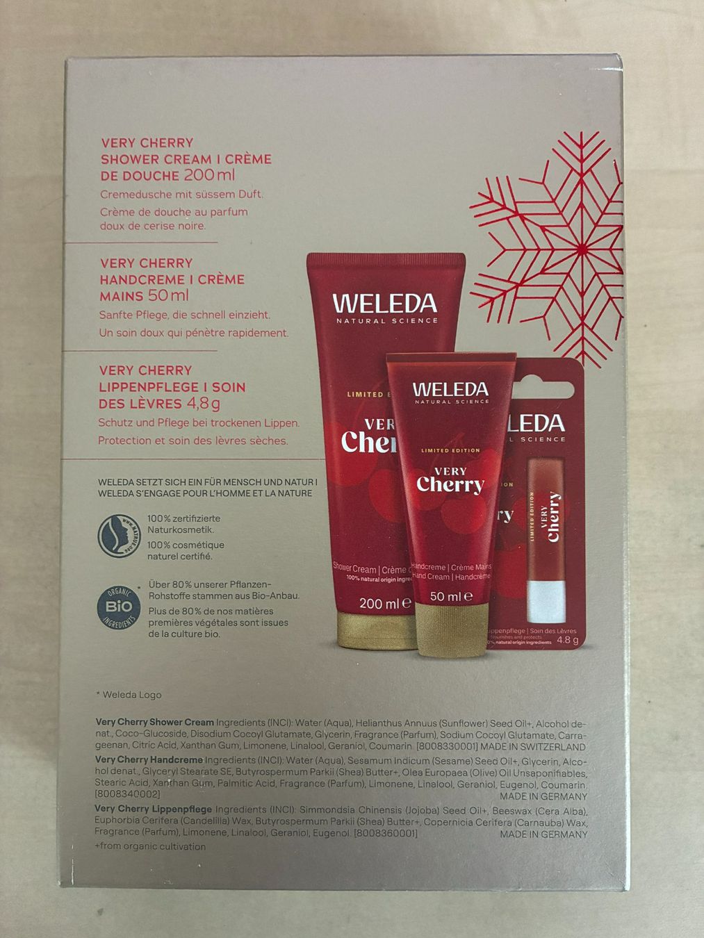 Weleda Altro per la cura del corpo: Weleda-Set Very Cherry Limited Edition – Nuovo (secondo la descrizione) da Muttenz venduto da Juvenile33 1