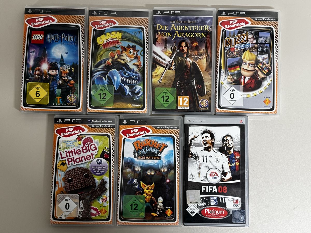 Sony Giochi: PSP Spiele 7er Bundle guter Zustand – Usato da Zürich venduto da Nobs1 2