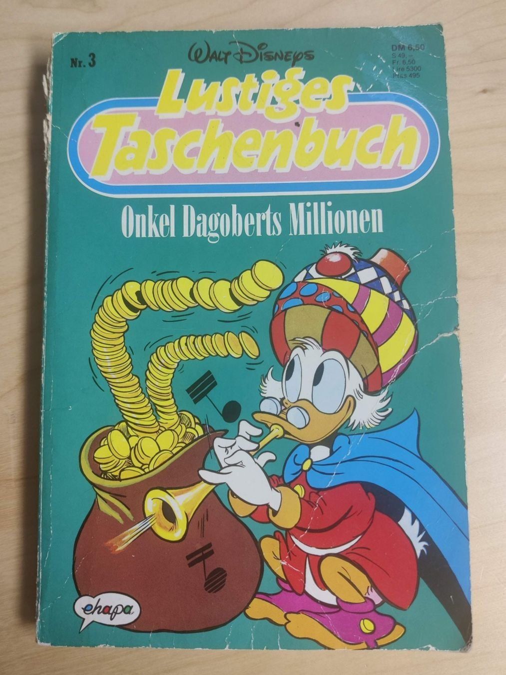 Comics: Lustiges Taschenbuch, LTB 3, 2. Auflage – Gebraucht aus Birmensdorf ZH von arctize