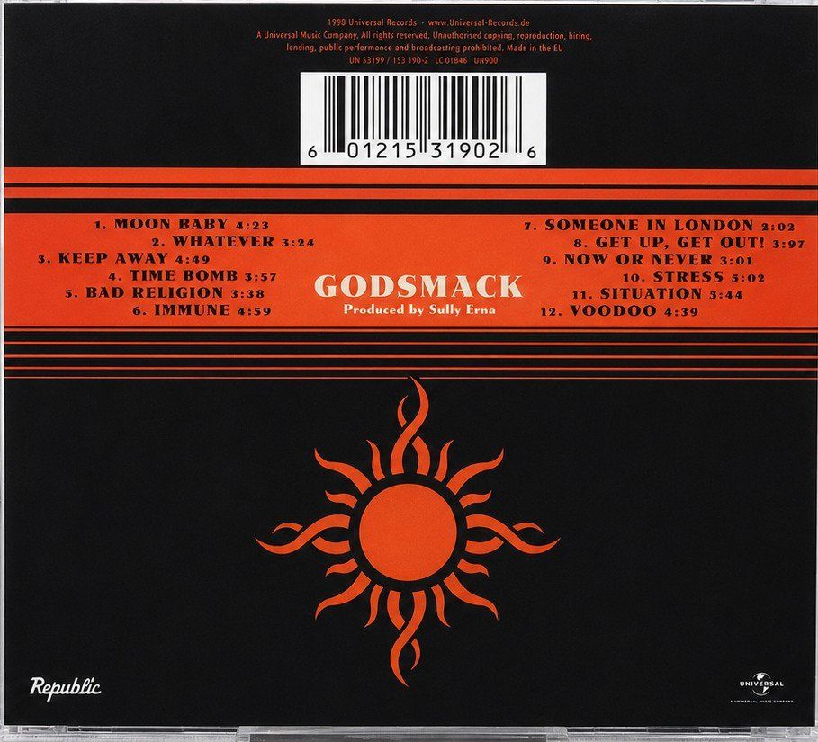 CD: CD Godsmack "Godsmack", Nr. 108 – Nuovo e nell'imballaggio originale da Kottwil venduto da Crazyrolf 1