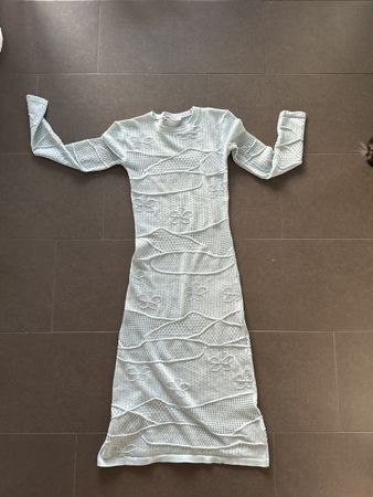Zara Kleid, hellblau, Gr. S – perfekt für den Sommer!