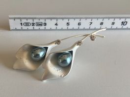 NEUE Perlenbrosche, Modeschmuck