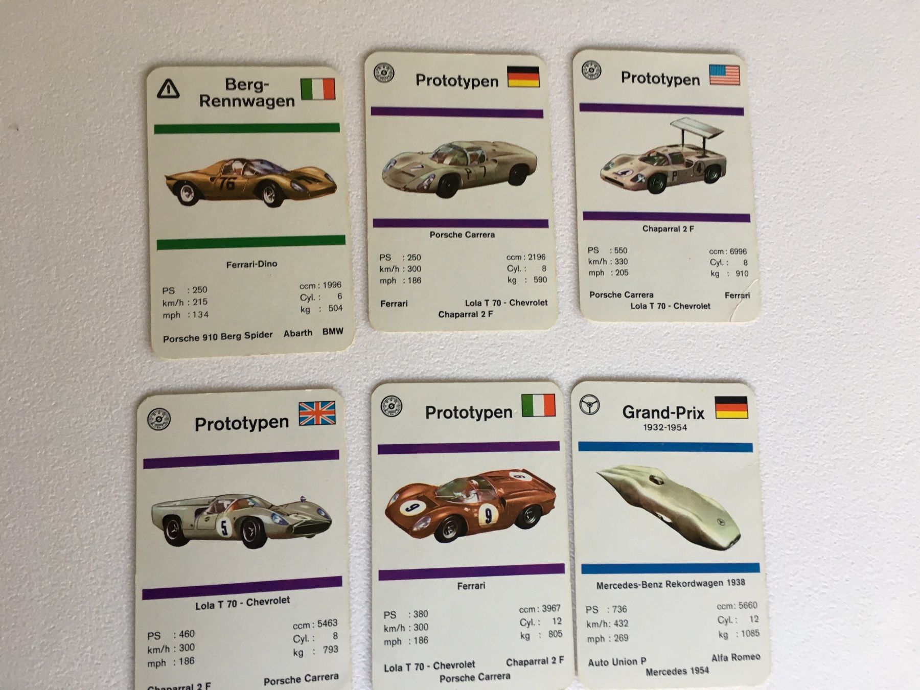 Giocattoli: Quartett Rennwagen – Usato da Grellingen venduto da Toyhamster 5