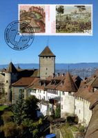 Maximumkarte Schlachten-Jubiläum Murten