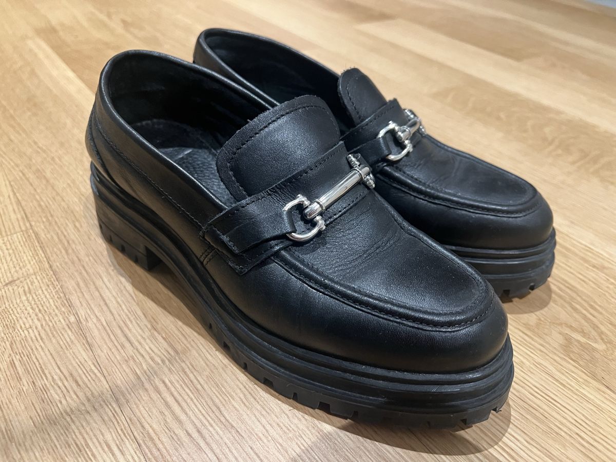 Scarpe da donna: Zign Leather Loafers - Black, Size 38 – Usato da Hedingen venduto da vitto14