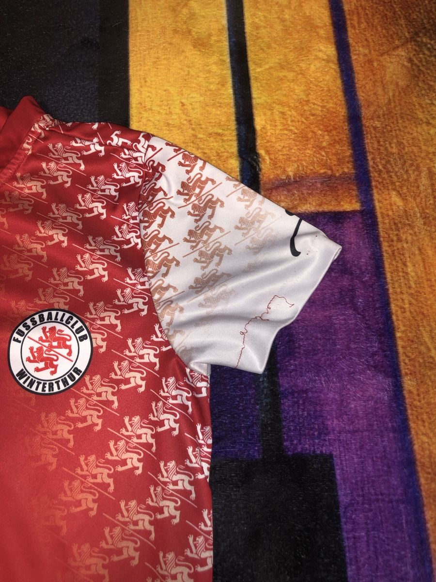 FC Winterthur Scarpe, pantaloni & magliette da ginnastica: Fc Winterthur Kindershirt 152 – Usato da Winterthur venduto da goofelsmann 1