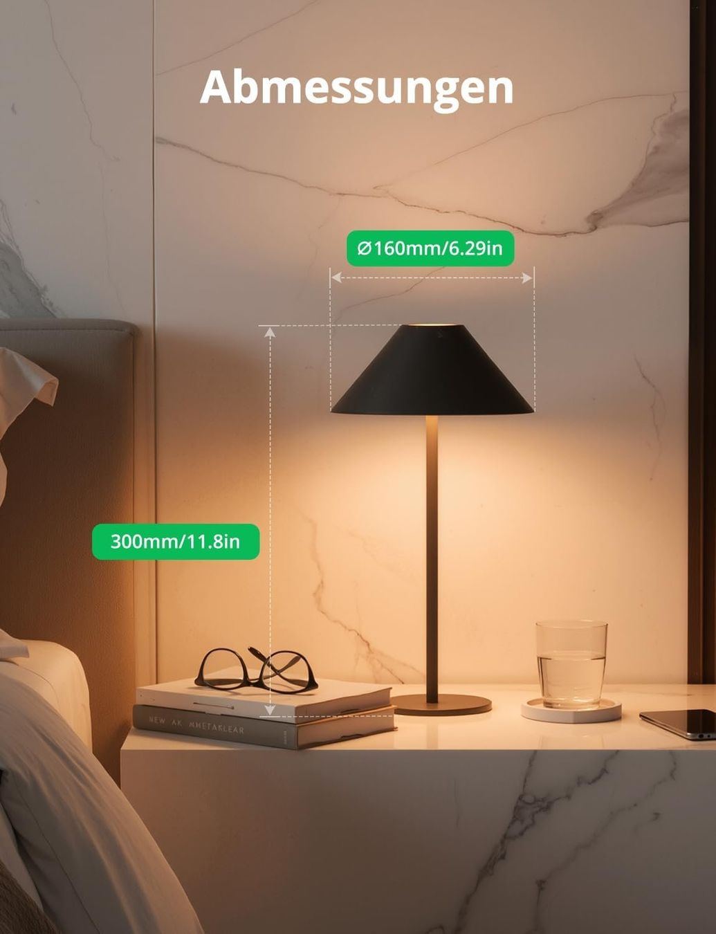 Lampen: LED Akku Tischlampe Touch – Neu und originalverpackt aus Nuglar von SaleRitter