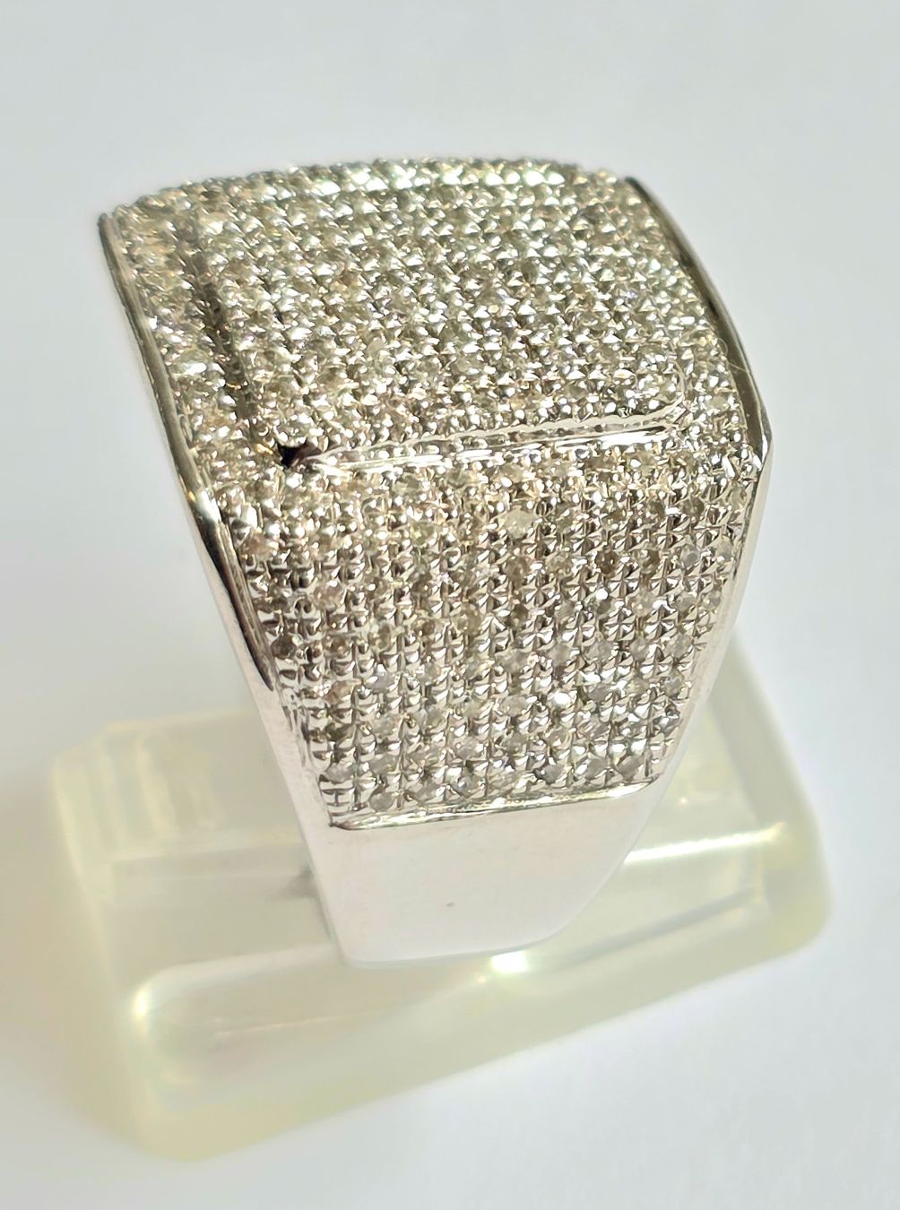 Anelli: Siegelring Diamanten pave – Nuovo (secondo la descrizione) da Zürich venduto da adriben 3