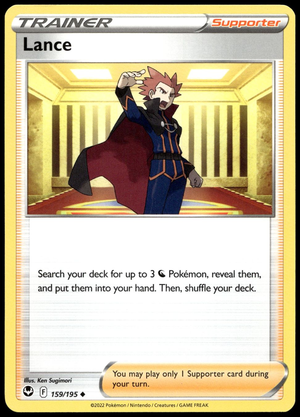 Pokémon Carte collezionabili: Pokémon Lance 159/195 EN SWSH12: Silver Tempest – Usato da Le Mouret venduto da PokemonCards_CH