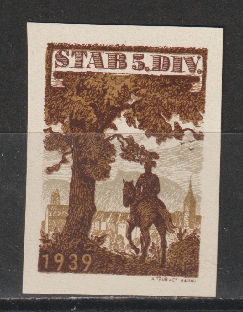 Alle Briefmarken: Kommandostäbe Nr. 53/2 * – Gebraucht aus Siebnen von Fstaehli
