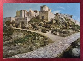 Athen Die Propyläen der Akropolis   top