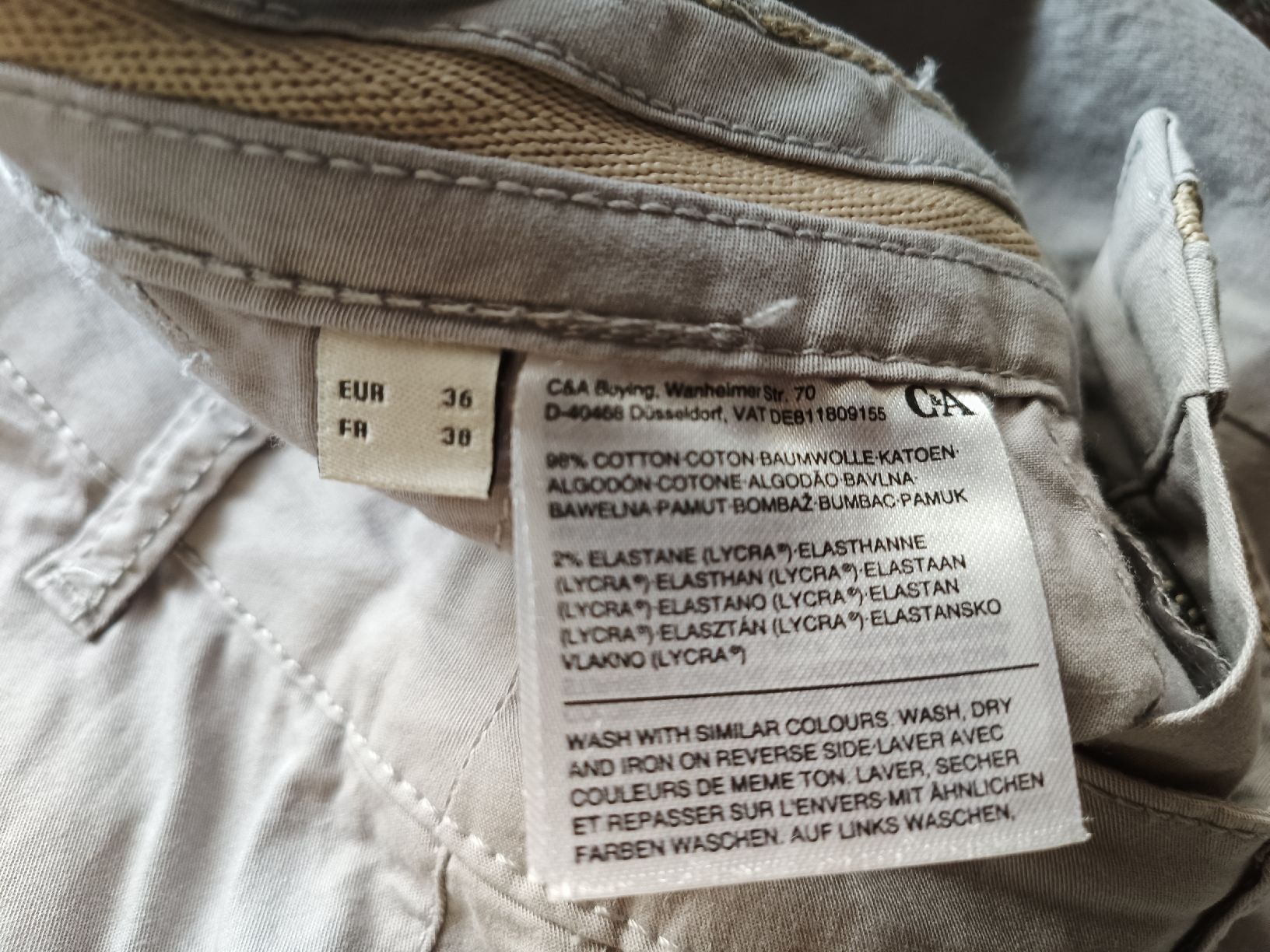 Hosen: Fast neue Sommerhose 36/38 – Gebraucht aus Bätterkinden von Elefantenzoo 3