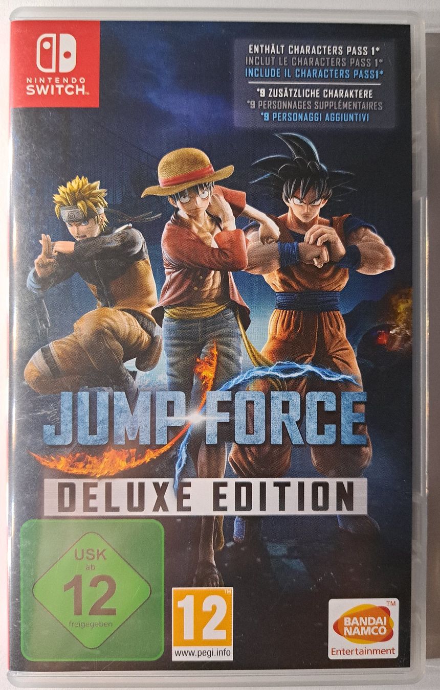 Spiele: Jump Force Deluxe Edition (Nintendo Switch) – Gebraucht aus Balgach von