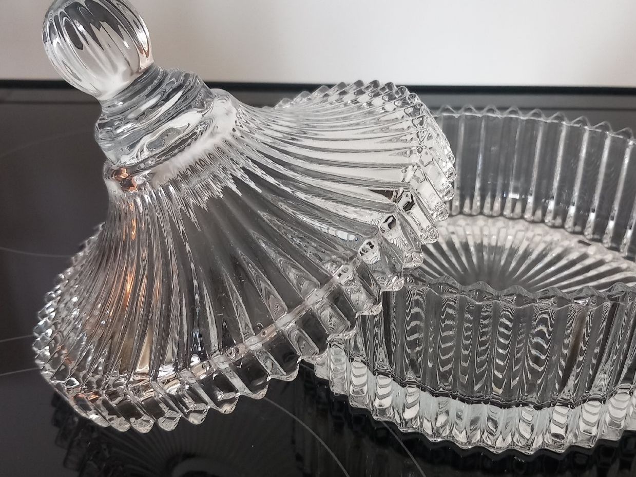 Bicchieri: 2x Glas Bonboniere / Neu/ Vintage – Nuovo (secondo la descrizione) da Aegerten venduto da gismolini