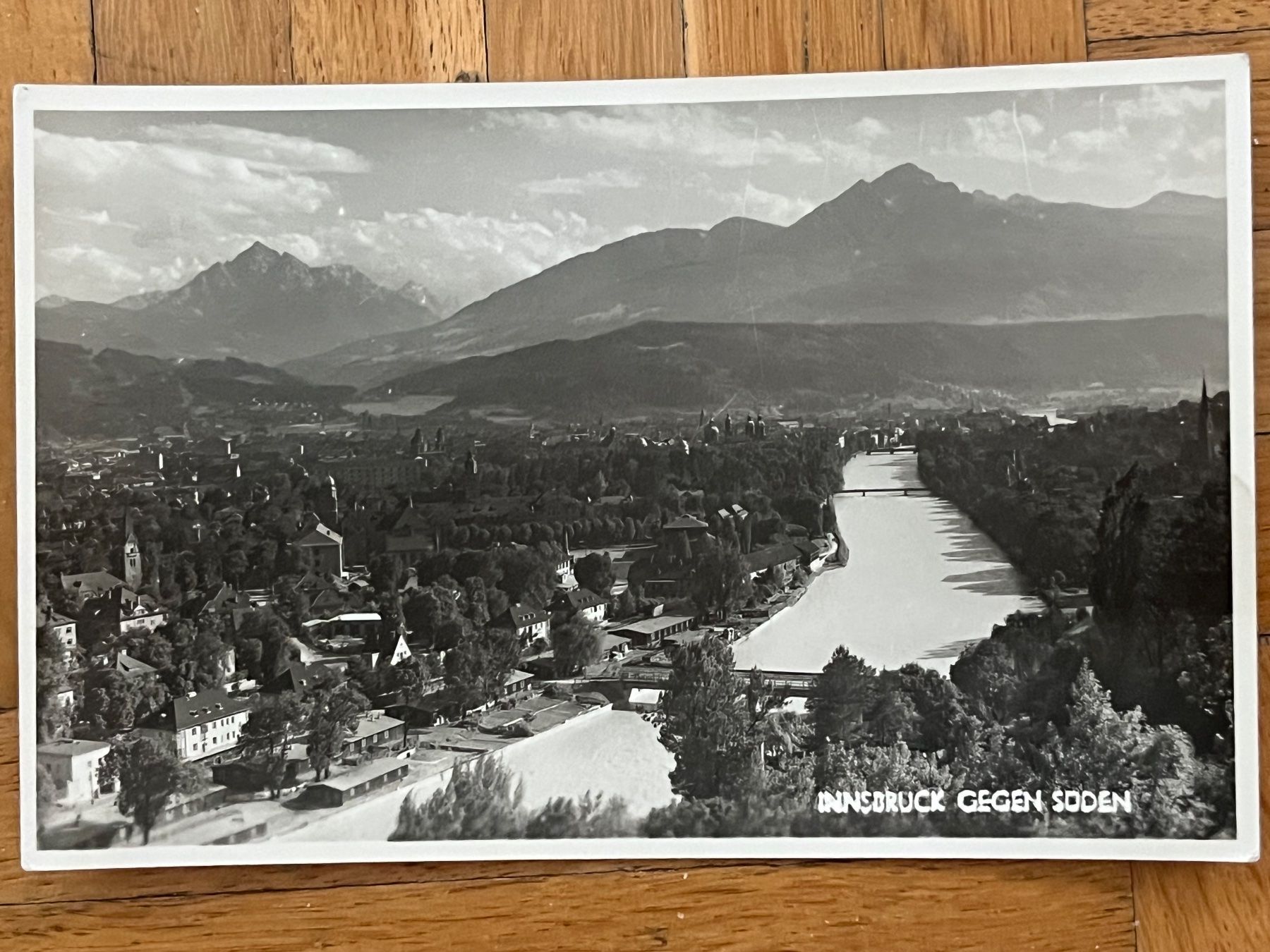 Cartoline postali: Innsbruck, gegen Süden – Usato da Romanshorn venduto da luxcollect