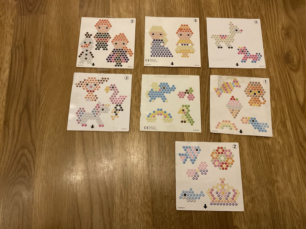 Aquabeads Kit bricolage: Aqua Beads Set mit Vorlagen - Bastelspass! – Usato da Jona venduto da Rubinrot 2
