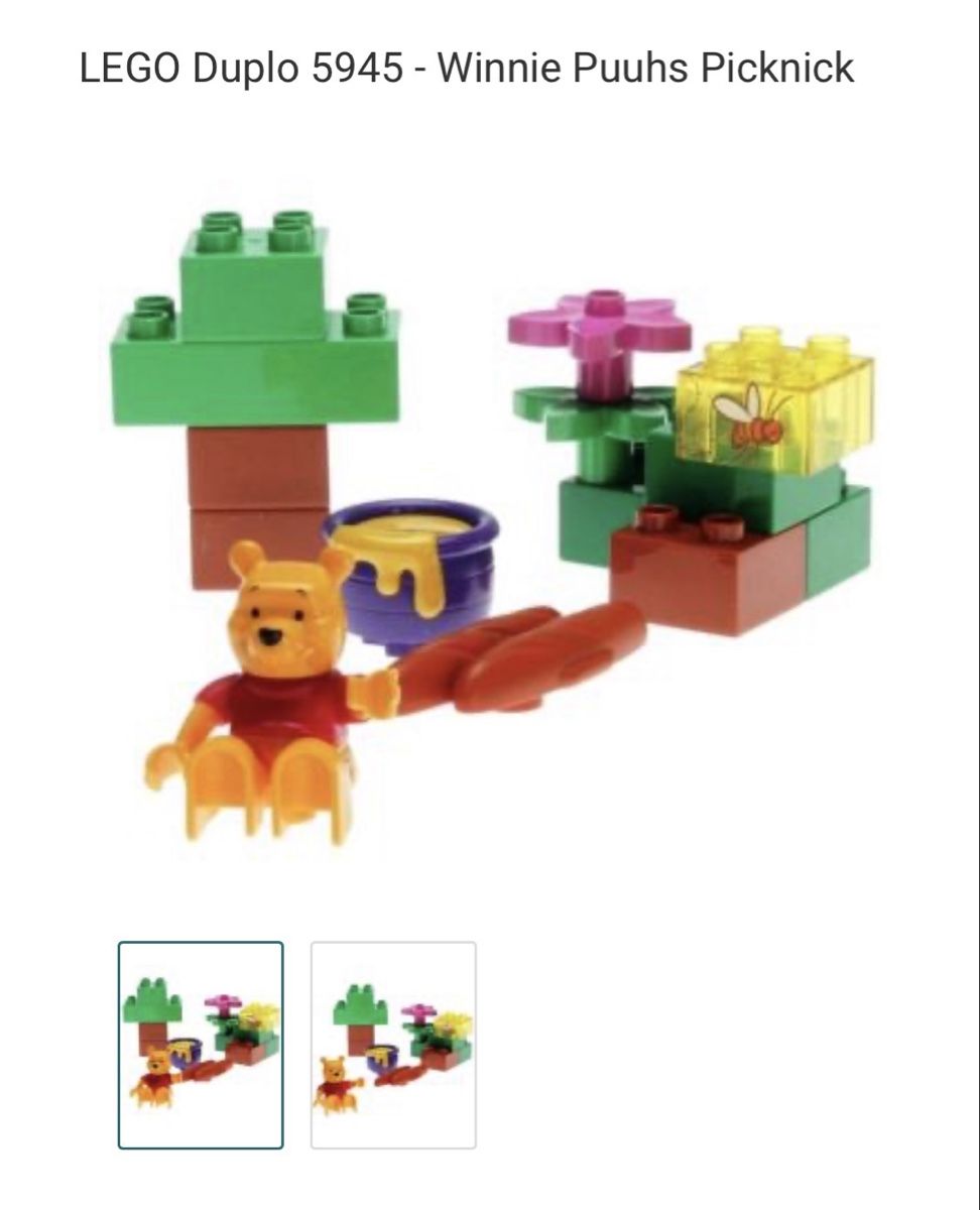 Lego Giocattoli: Duplo Set 5945 - Winnie Puuhs Picknick – Usato da Jonschwil venduto da Theswissmiss 2
