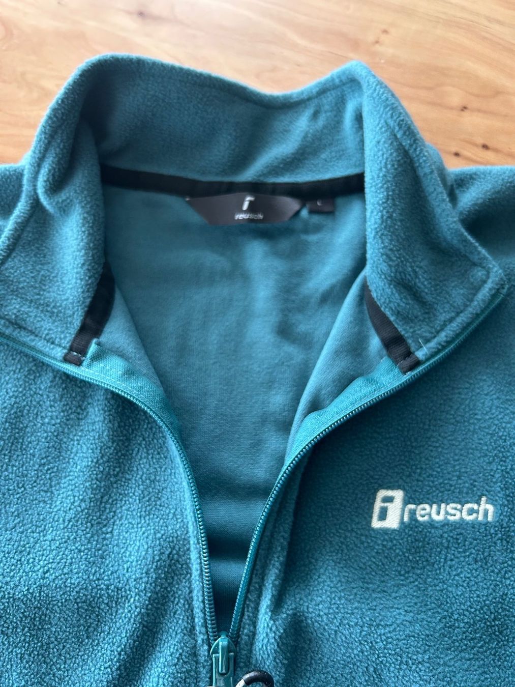 Reusch Pullover & Sweatshirts: Fleece Pullover Reusch Grösse L dunkelgrün – Gebraucht aus Kaltbrunn von lagone1 1