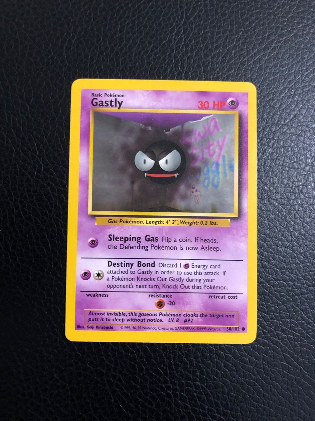 Pokémon Cartes à collectionner: Base Set Gastly 50/102 Ab 1 – D'occasion à Paradiso par Pkmn10