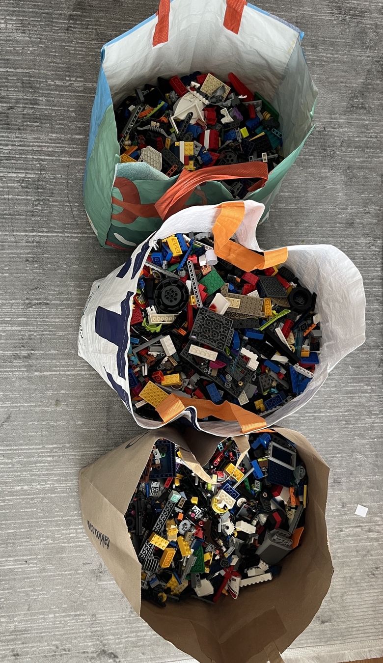 Lego Giocattoli: Lego Bausteine Sammlung 19 Kg – Usato da Kappel SO venduto da speedy092 1