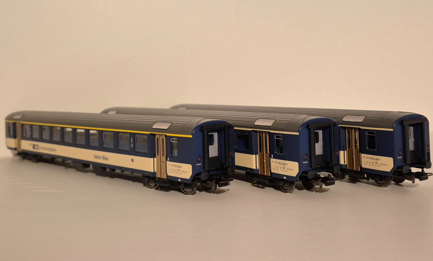 Piko Modellini di ferrovie: Piko 3er Set BLS EW I Salon Bleu – Nuovo (secondo la descrizione) da Wittenwil venduto da ced_q8j7 6
