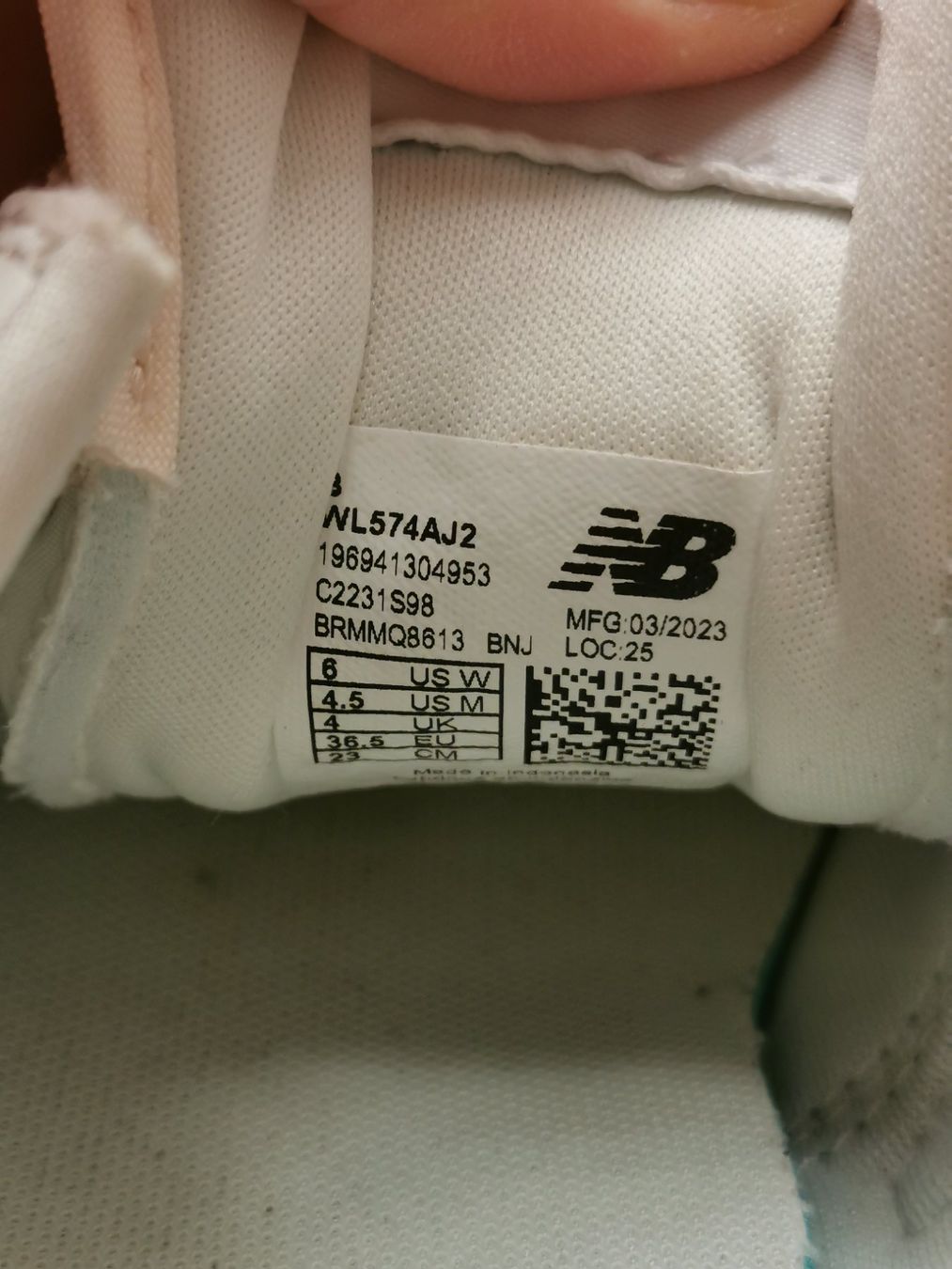 New Balance Scarpe da donna: New Balance 574 gr 36,5 – Usato da Mühlethurnen venduto da GaspAnita 3