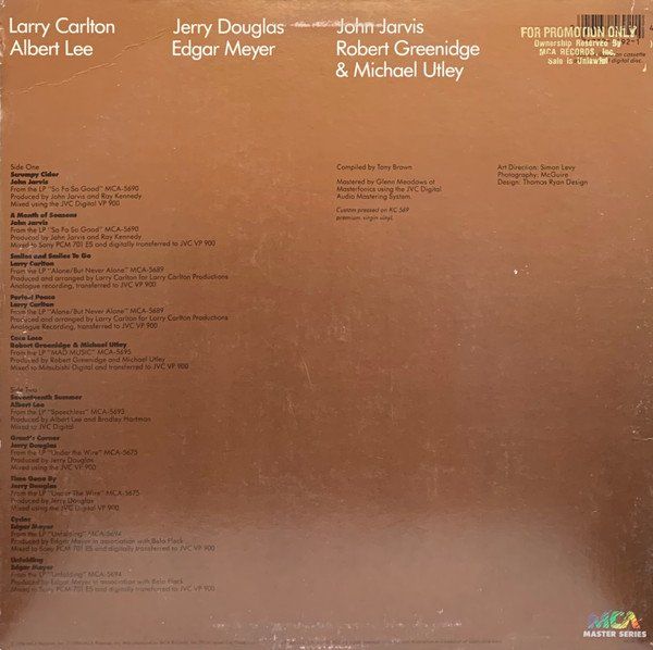 Dischi in vinile: Diverse: MCA Master Series: Sampler '86 LP – Nuovo e nell'imballaggio originale da Steinhausen venduto da Vilivinili 1
