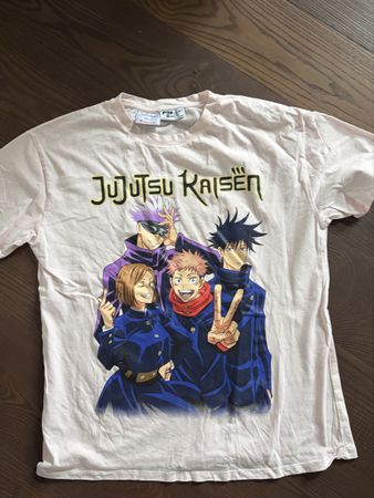 T-Shirt Jujutsu Kaisen Rosa, Gr. M