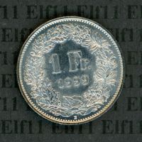 CHF___1.00 1999 -stgl 1 Franken