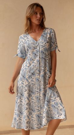 Sommerkleid Blumenmuster Grösse M/L neu