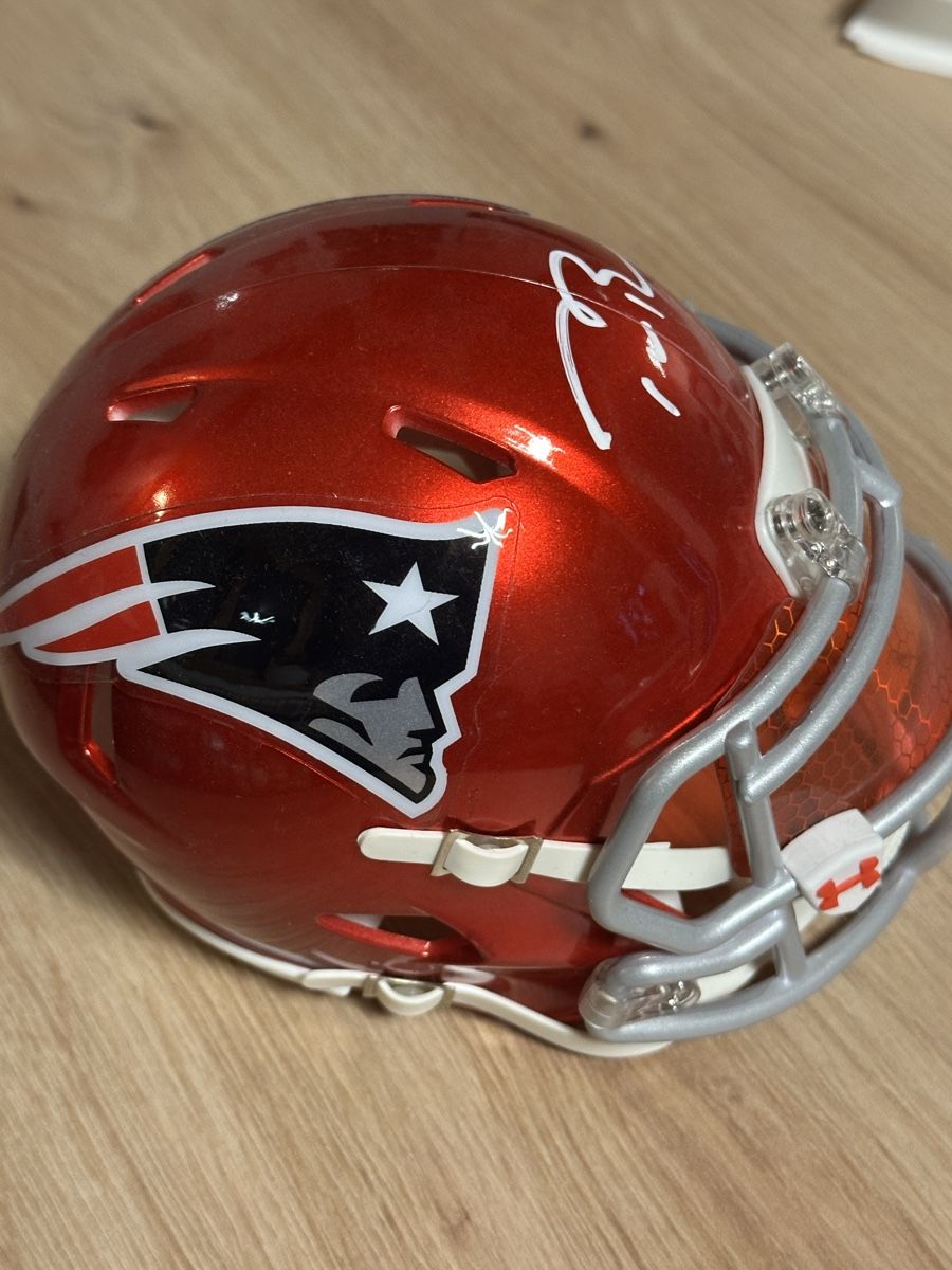 Autografi: Signierter NFL Mini Helm von Tom Brady – Nuovo (secondo la descrizione) da Gränichen venduto da Michaela023 3
