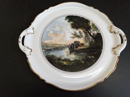 1955 Langenthal Handbemalt signiert - Servierteller - Platte