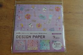 Japan Origami Design Paper - Magical Girl Gaming