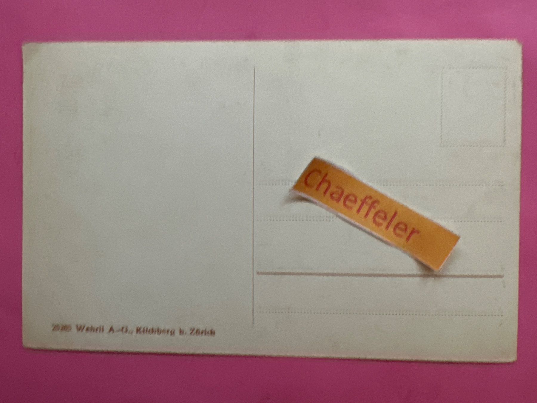 Cartoline postali: 25265 Axenstrasse Gallerie – Usato da Zürich venduto da Chaeffeler 1