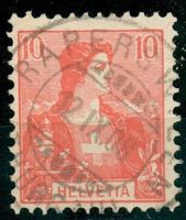 CH - Helvetia Brustbild - SBK Nr. 104 - Rapperswilen TG