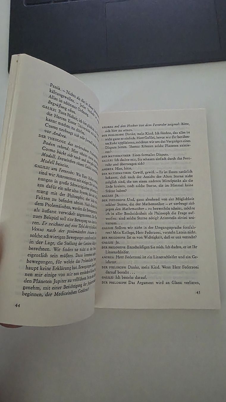 Libri: Leben des Galilei von Bertolt Brecht – Usato da Glattfelden venduto da lenaaa_07 2