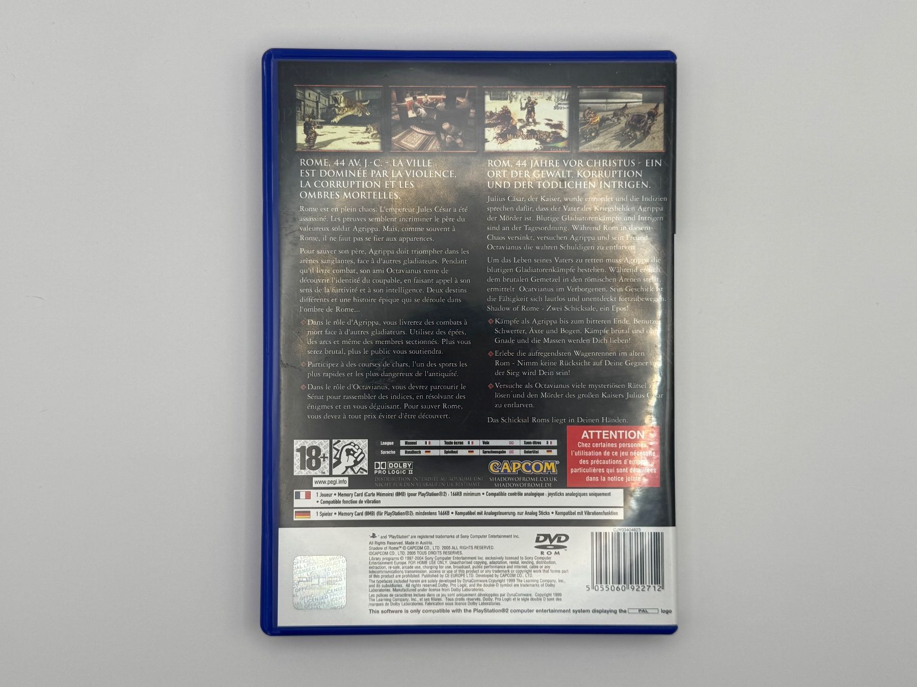 Sony Giochi: Shadow of Rome - Playstation 2 – Usato da Bettlach venduto da awi_7jcb 1