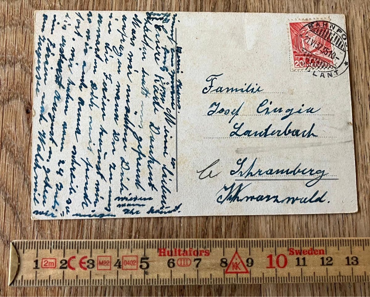 Cartoline postali: Ansichtskarte Appenzeller Schäfler – Usato da Waldstatt venduto da Cremschnitte 1