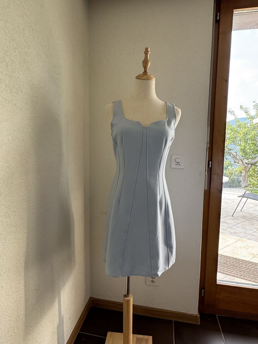French Connection Vestiti: French Connection  Kleid S , blau – Nuovo e nell'imballaggio originale da Veyras venduto da ValClasse 4