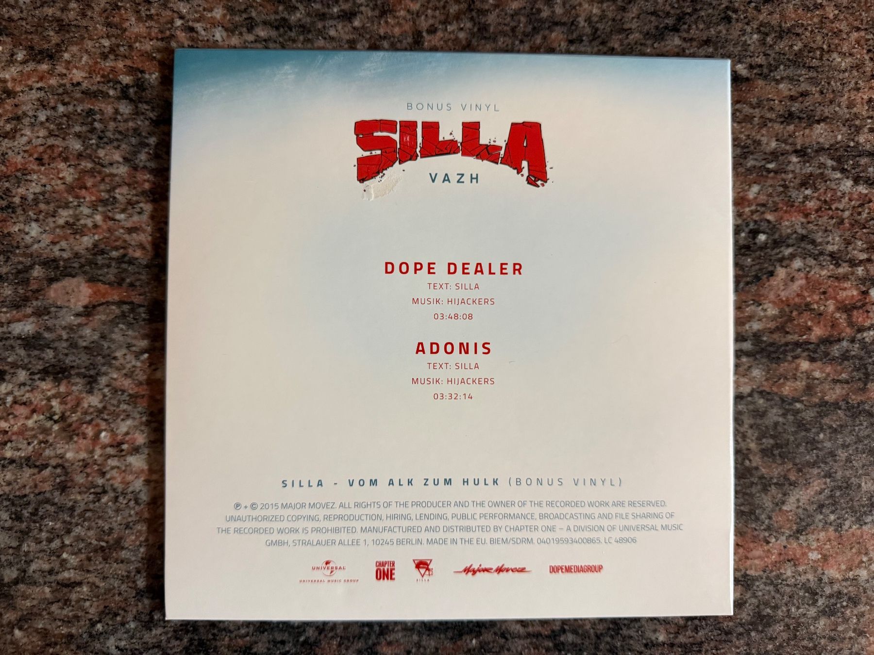 Vinyles: Silla - VAZH Bonus Vinyl – D'occasion à Altstätten SG par sheamus 1