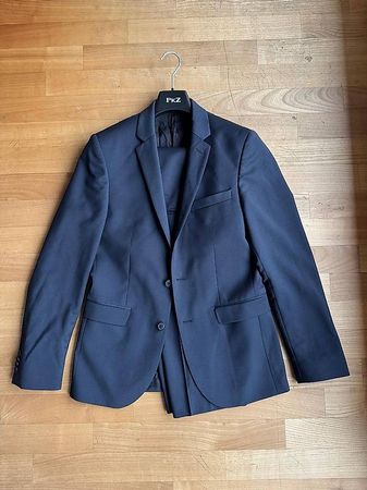 Anzug Paul Kehl dunkelblau, Jacke Grösse 46, Hose Grösse 50