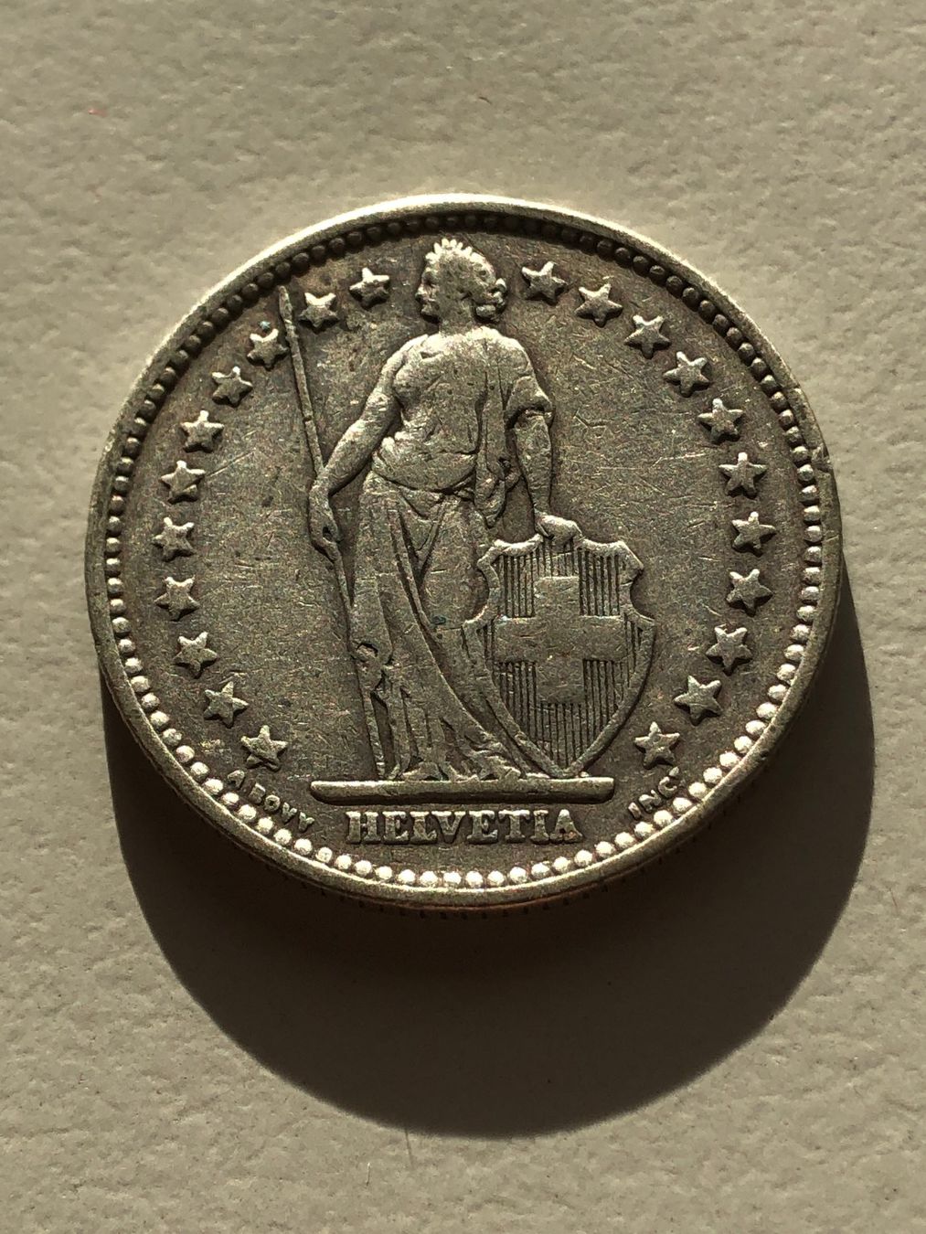 Tutti le monete: 2 Fr. 1911 – Usato da Schötz venduto da Odpa 1