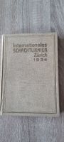 Schachbuch Internationales Schachturnier Zürich 1934