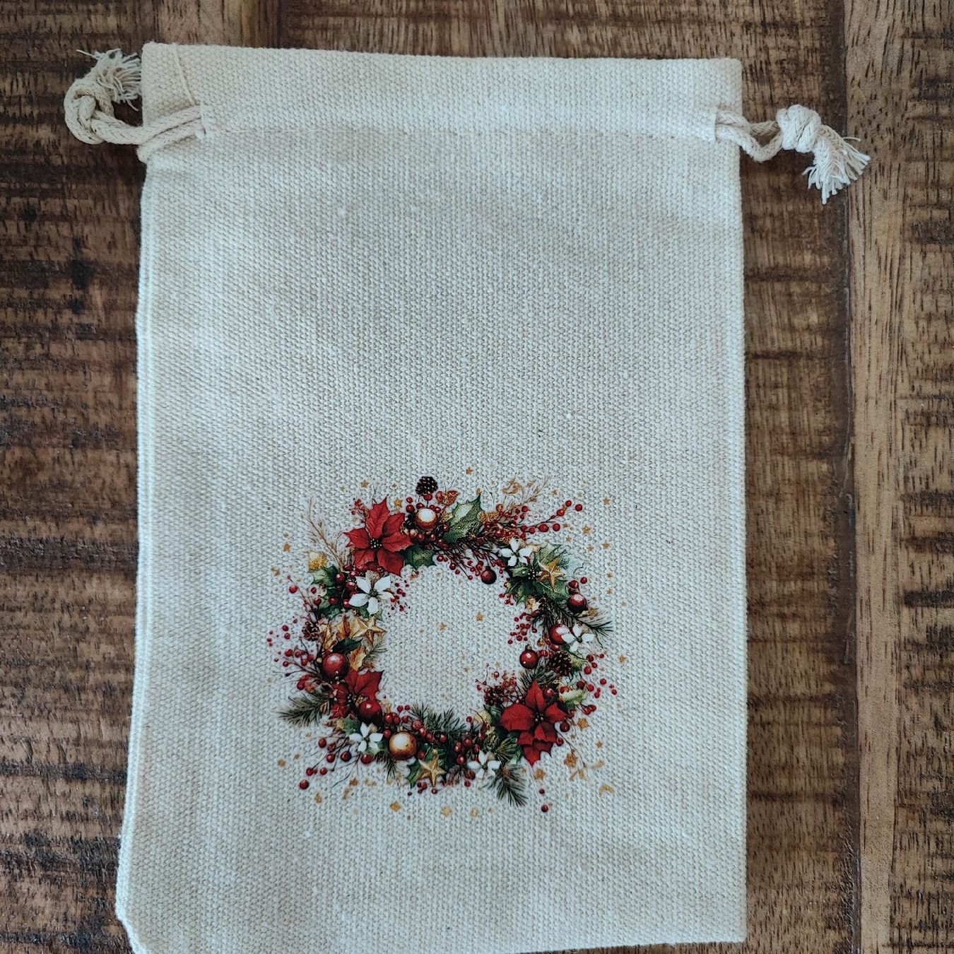Tutte le decorazioni: Suesse Geschenk-Säckli mit Weihnachtskranz, Neu!  – Nuovo e nell'imballaggio originale da Dübendorf venduto da kb86_MOVIE