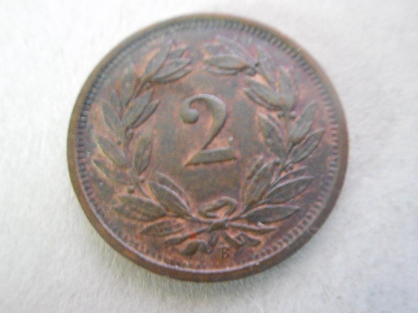 Alle Münzen: 2 Rp. 1925 – Gebraucht aus Kriegstetten von pizlad2010 2